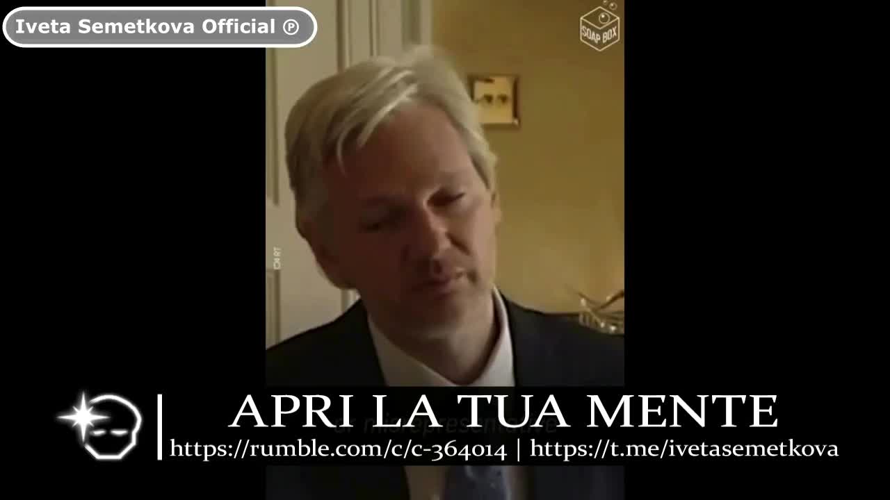Julian Assange - Le popolazioni non vanno in guerra volontariamente