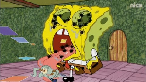 Squidward Is Playing With Tiles While The Flying Dutchman Reveals Himself 🎭
