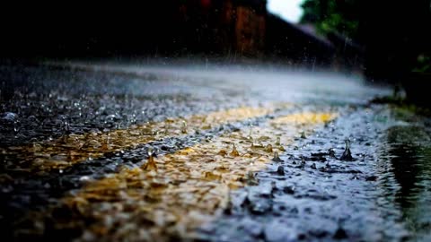Heavy Rain At Night Thunderstorm Sounds Relaxing Rain Thunder Lightning Ambience For Sleep