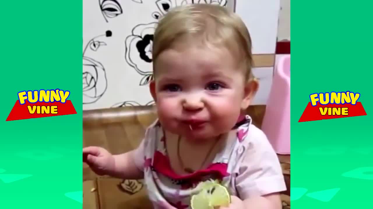 👮🖍️Babies Eating Lemons for The First Time Compilation[very funny],make your day good,life is Lol 😂