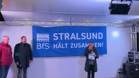 Stralsund - Redebeitrag Sandra Rieck 19-10-2022