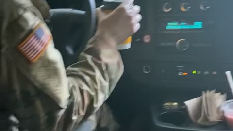 Man Lost on a Military Base Gets Frustrated