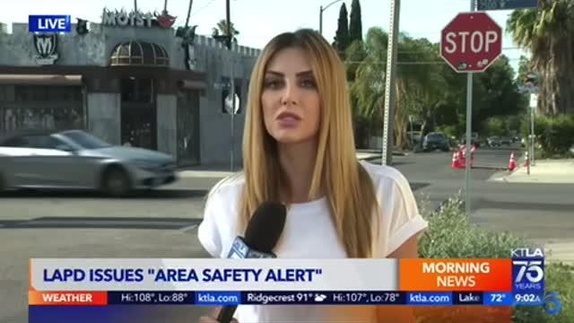 LAPD issues “warning alert” on crime