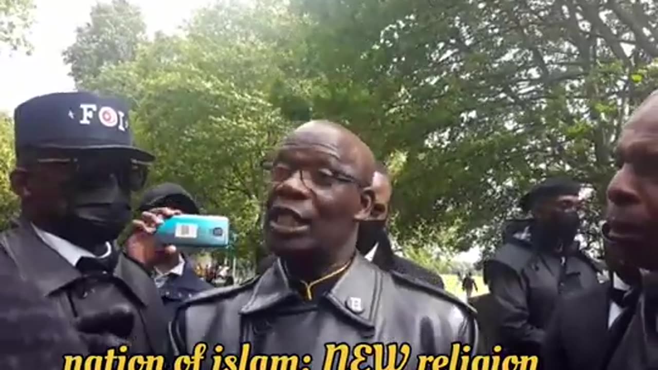 NATION OF ISLAM NEW RELIGION.THIS GROUP EXPOSED IN HYDE PARK SPEAKERS