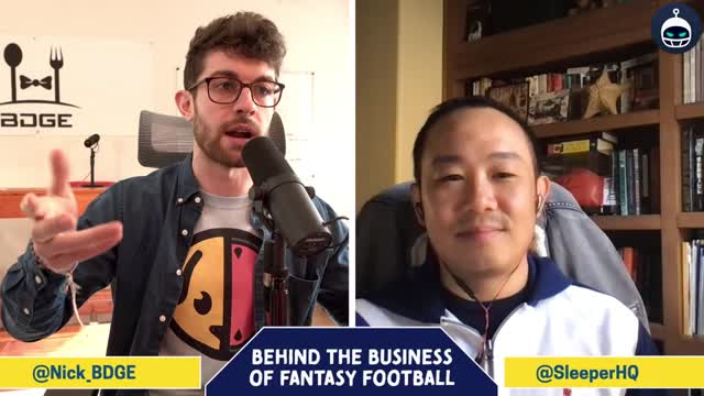 SLEEPER isn't blowing ESPN tf out by accident CEO of Sleeper Nan Wang - The Business of Fantasy