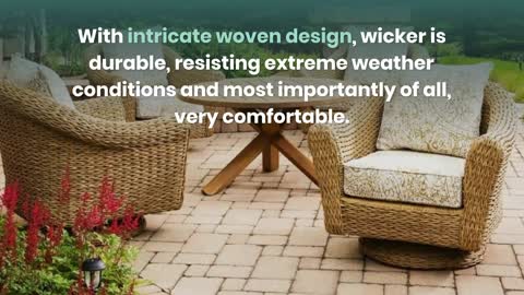 Wicker Furniture Cushions