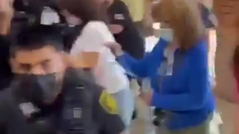 UNBELIEVABLE !!! Police assaulted candidate for no reason