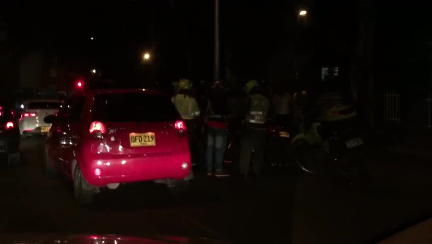 Caravana de motociclistas alteró tranquilidad en barrio de Bucaramanga 124 comparendos