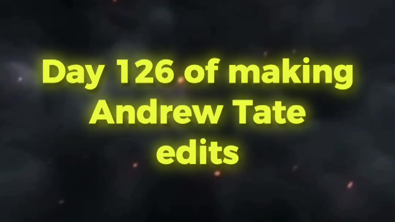 Day 126 of 75 hard challenge of making Andrew tate edits until he recognize ME.#tate #andrewtate