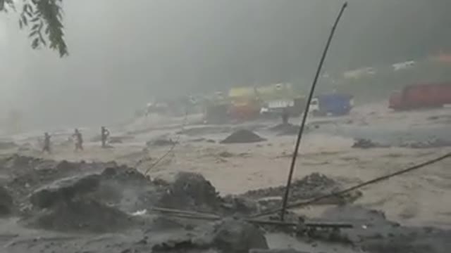 suddenly the flood hit