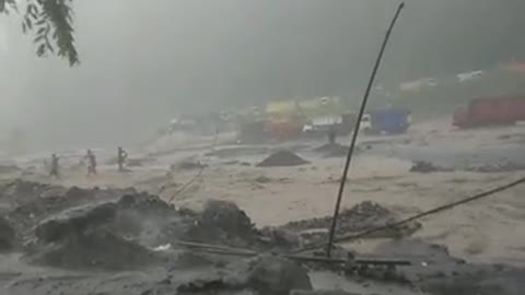 suddenly the flood hit