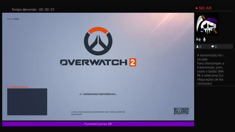 OVERWATCH 2 GAMEPLAY DE RAINHA JUNKER! - LIVES DO PUNISH3R!