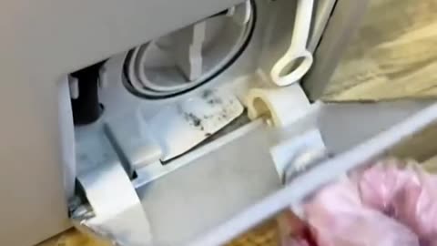 Remember to clean out your washing machine filter