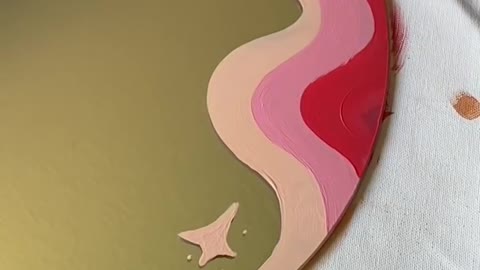 Your Next DIY Project New Mirror Painting! ✨ w- Crockd Acrylic Paint