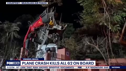 Brazil deadly plane crash- Engines retrieved and will be examined