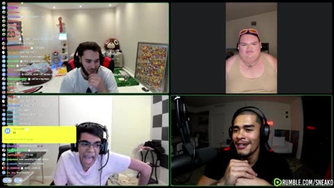 Adin & Neon embarrass Sneako on stream