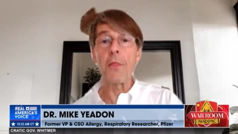Pfizer VP Dr. Mike Yeadon Warning: