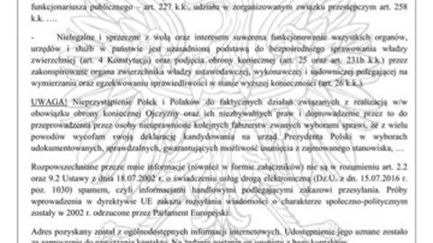 24.09.2024r.Czy chcecie zrozumieć naszą sytuację?NakoniecLIST OTWARTYdo Polek i Polaków z 22.09.24r.