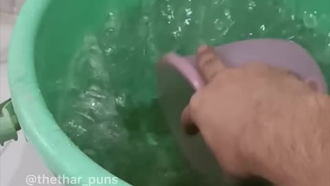 Winter Bath Funny Video