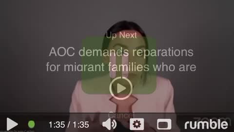 AOC Has Audacity To Demand Réparations For Illegals!