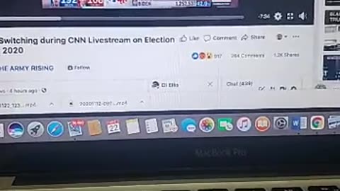 Here We Go Video Proof Of Vote Changing Real Time - This is what woke me up in 2020!