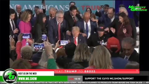 President Trump speaking at Latino Americans roundtable in Doral, Florida