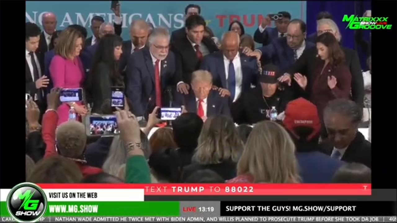 President Trump speaking at Latino Americans roundtable in Doral, Florida