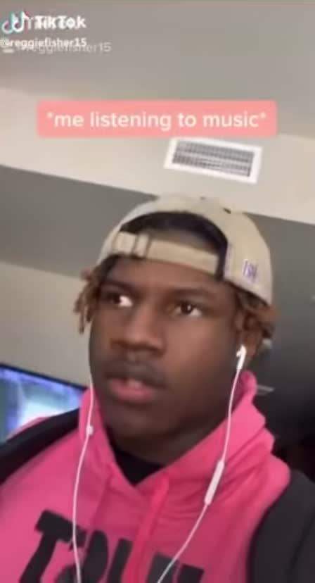 When you drop your phone but you headphones save you