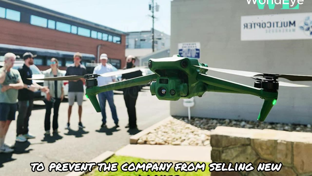 USA - China DJI Drones Banned Congress Probes A