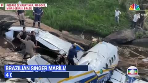 Just in - Brazilian country music star Marília Mendonça killed in plane crash