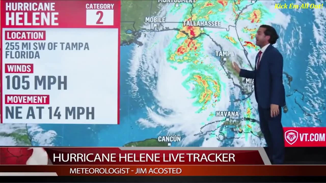 Hurricane Helene Weatherman Goes Off on Ex-wife