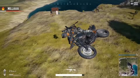 Pubg Mobile Epic Bike Stunt FAIL Moments | Pubg Glitch
