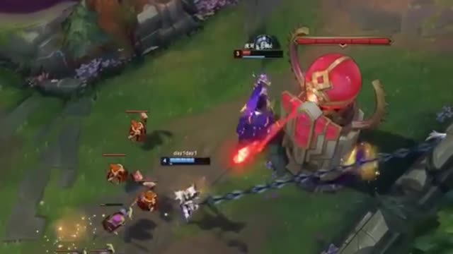 League of Legends mid lane Hanbok king smooth single kill