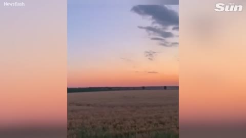 Ukrainian soldiers take out Russians with anti aircraft missile systems