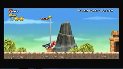 Super Mario World Wii World 6 - 4