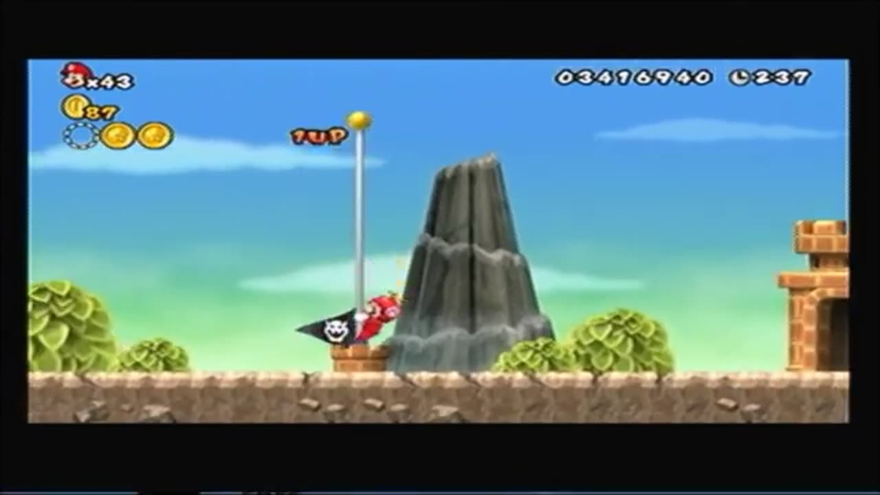 Super Mario World Wii World 6 - 4