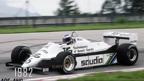 Formula 1 cars evolution #fypシ゚