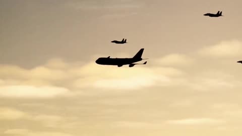 PRESIDENT TRUMP’S SECURITY TEAM IN THE SKY~ WHAT FORMER PRESIDENT HAS THIS?