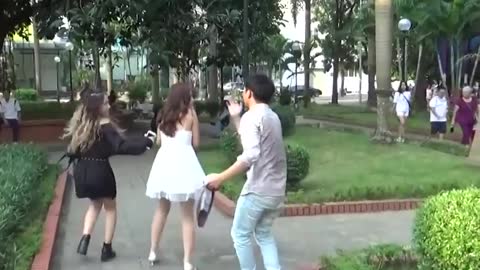 "Hey, I Don't forgot watch. ".