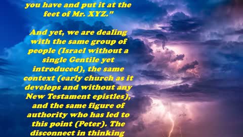 The Book of Acts 4:35 - Daily Bible Verse Commentary