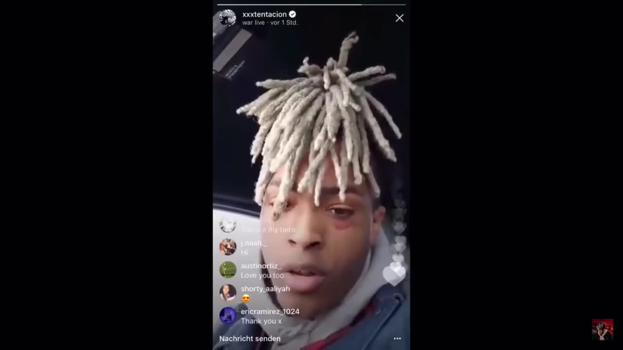 XXXTENTACION Last Live Stream Before He Died