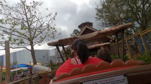 The Barnstormer Ride - Disney