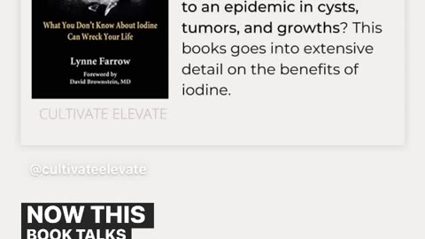 Book: the iodine crisis