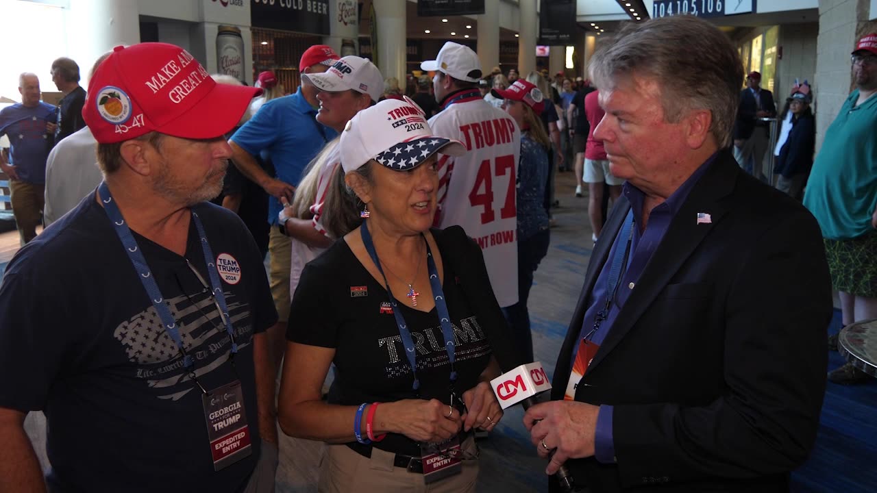 Georgia Election Integrity Patriots describe their impressions at Trump Rally