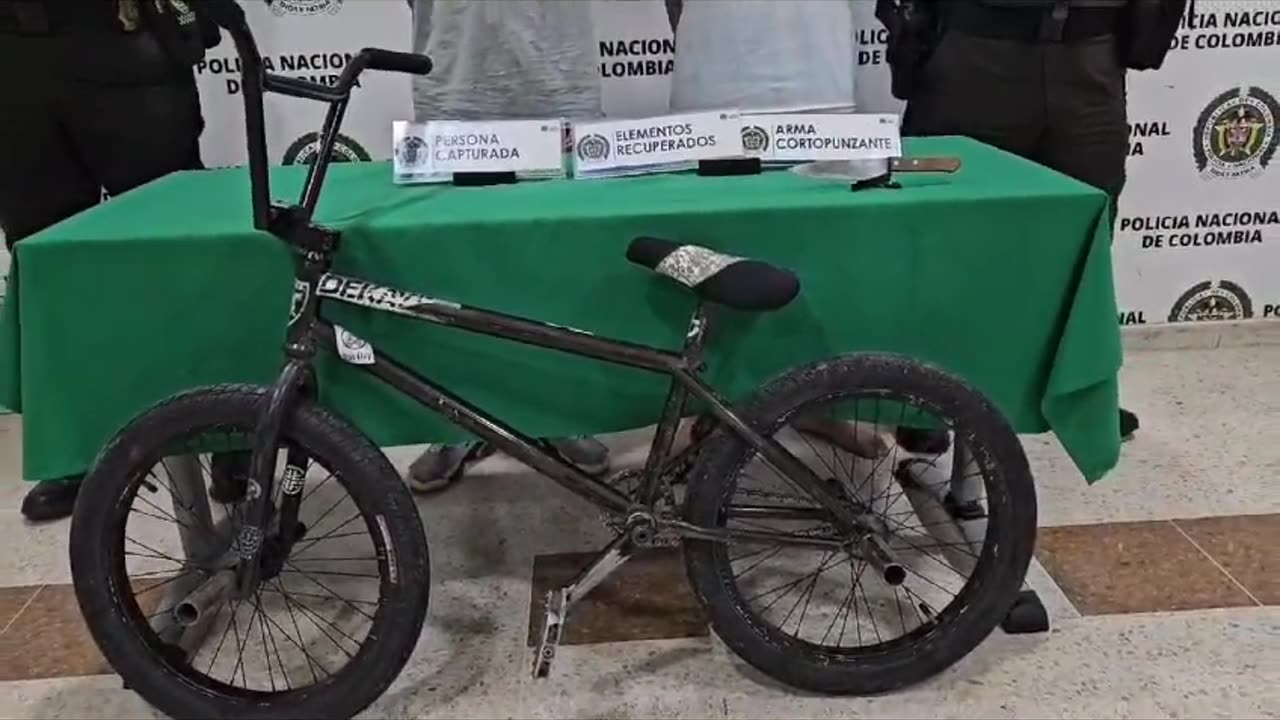 Robo bicicleta en Floridablanca