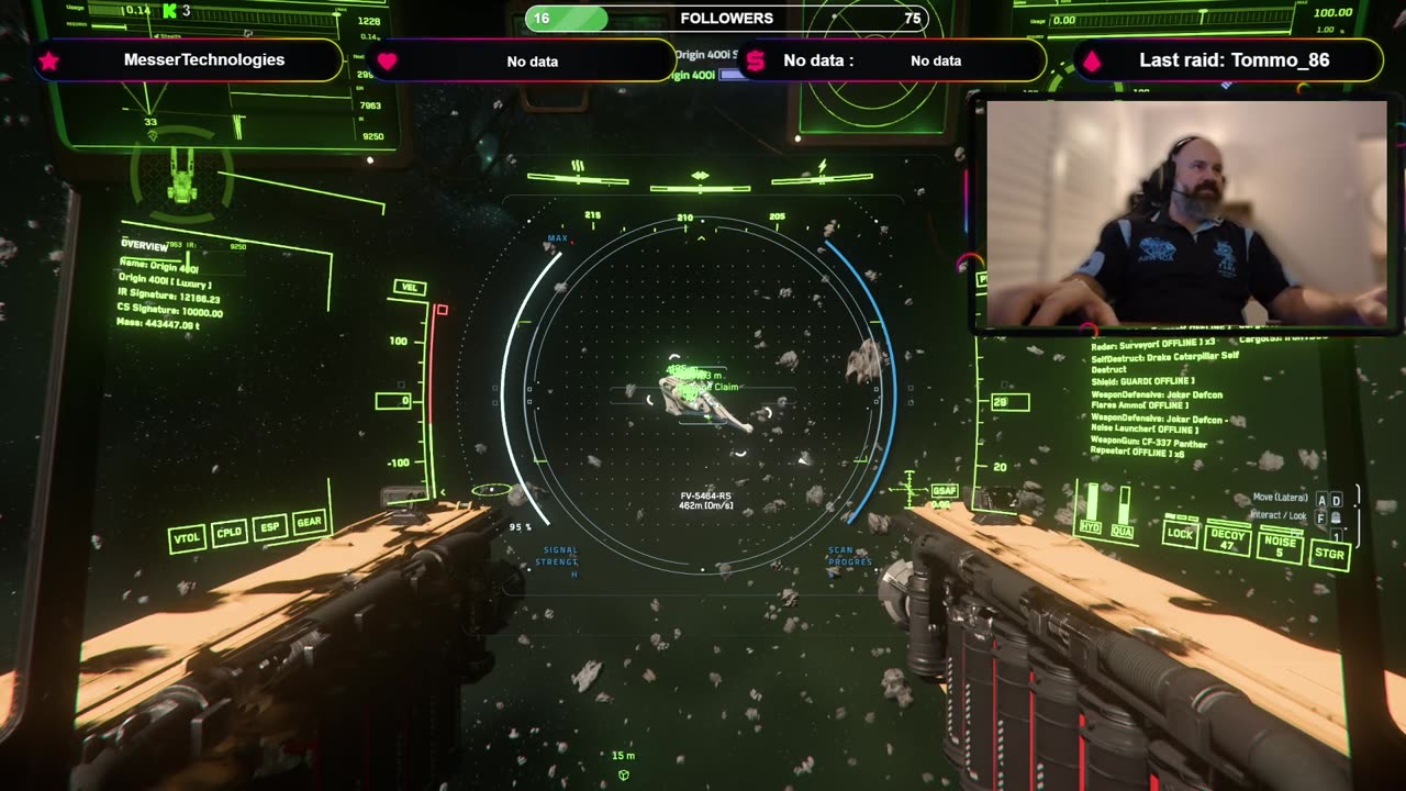 Starcitizen stream | Chilling in the verse killing time till IAE 2953| Road to 100 followers 42/75