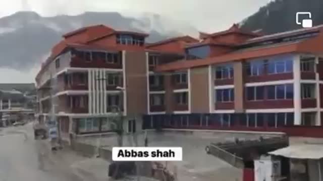 Flood in swat honeymoon hotel in kpk pakistan 003