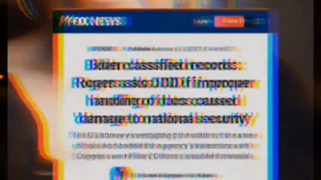 Did these dick classified documents of guidance pursuit national security risk