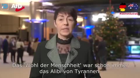 Message to Australia from Germany