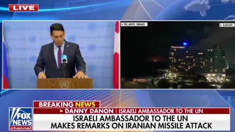 Israeli UN Ambassador Danny Danon issued a clear threat to Iran